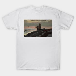 Saco Bay by Winslow Homer T-Shirt